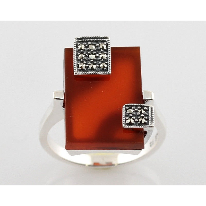 Bague Mireille - Cornaline