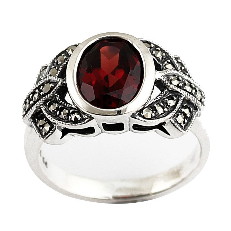 Bague Muse Grenat