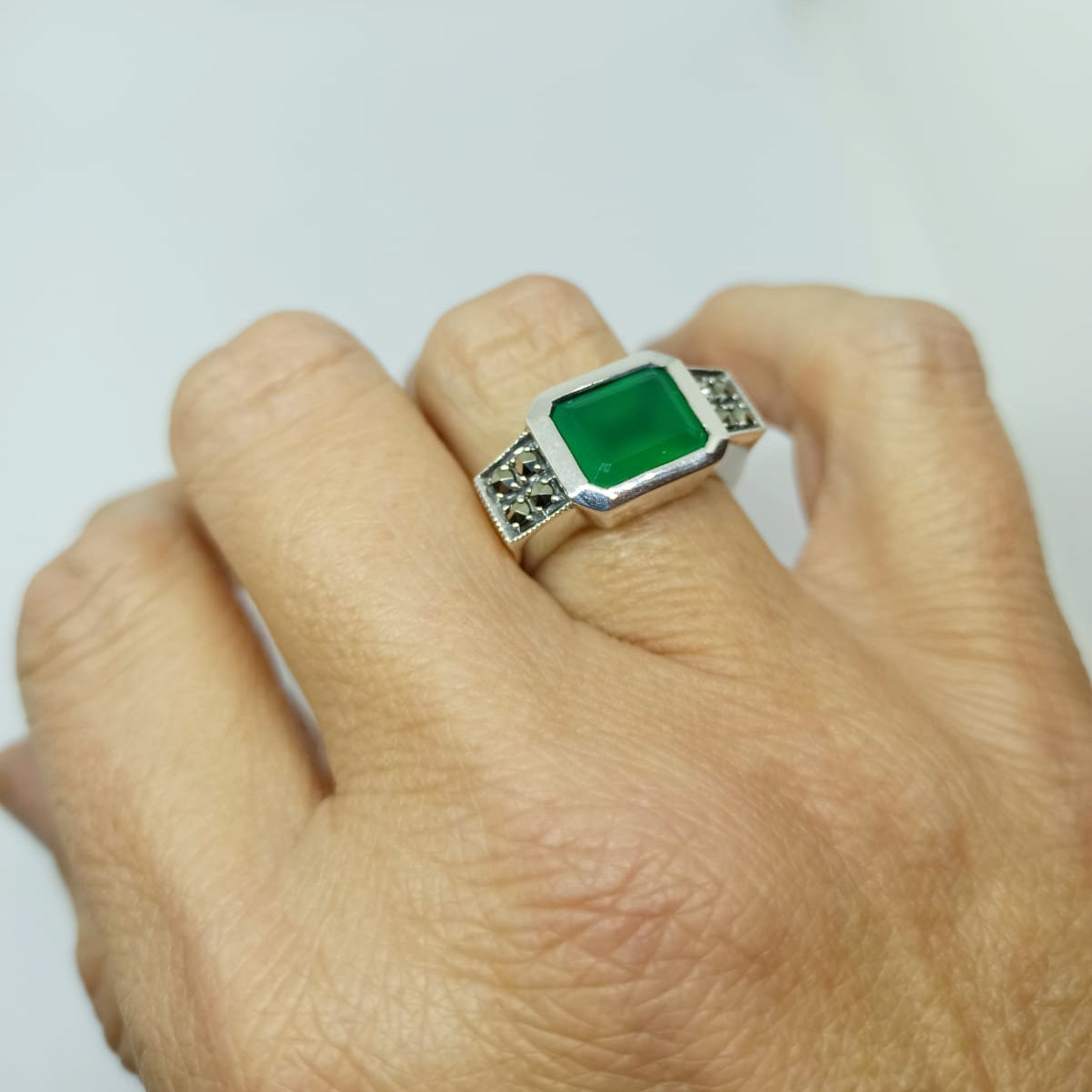 Bague Philippine Agate