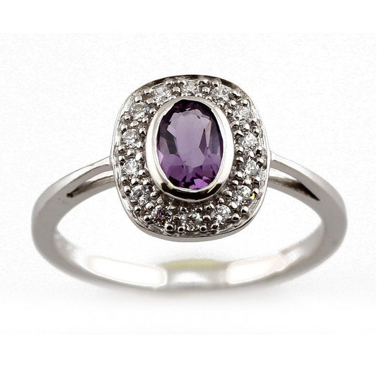 Bague Johanna Améthyste
