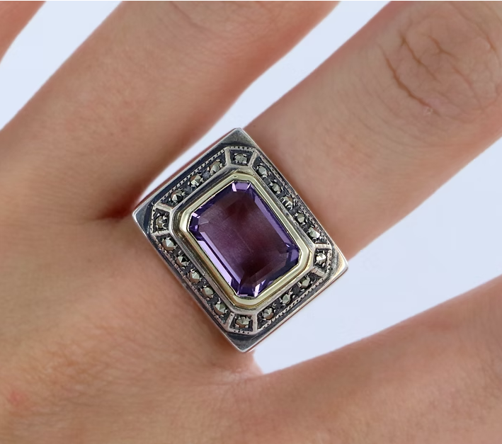 Bague Diana Améthyste