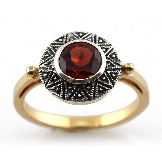 Bague Aline Vermeil Grenat