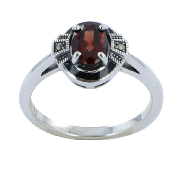 Bague Carlotta Grenat