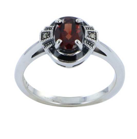 Bague Carlotta Grenat