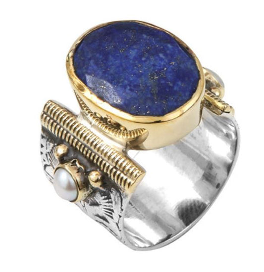Bague Ovale Canyon Lapis