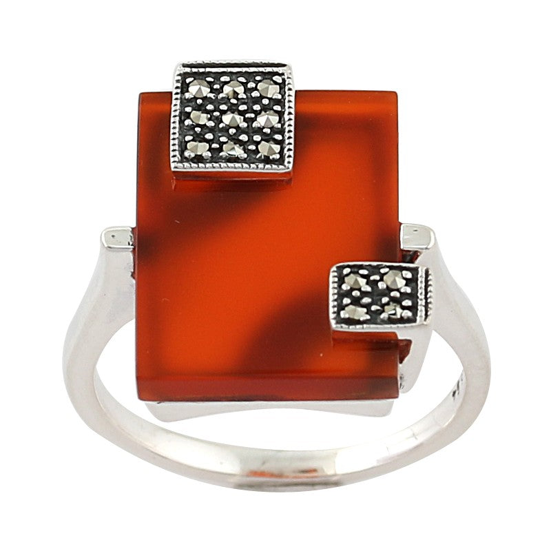 Bague Mireille - Cornaline