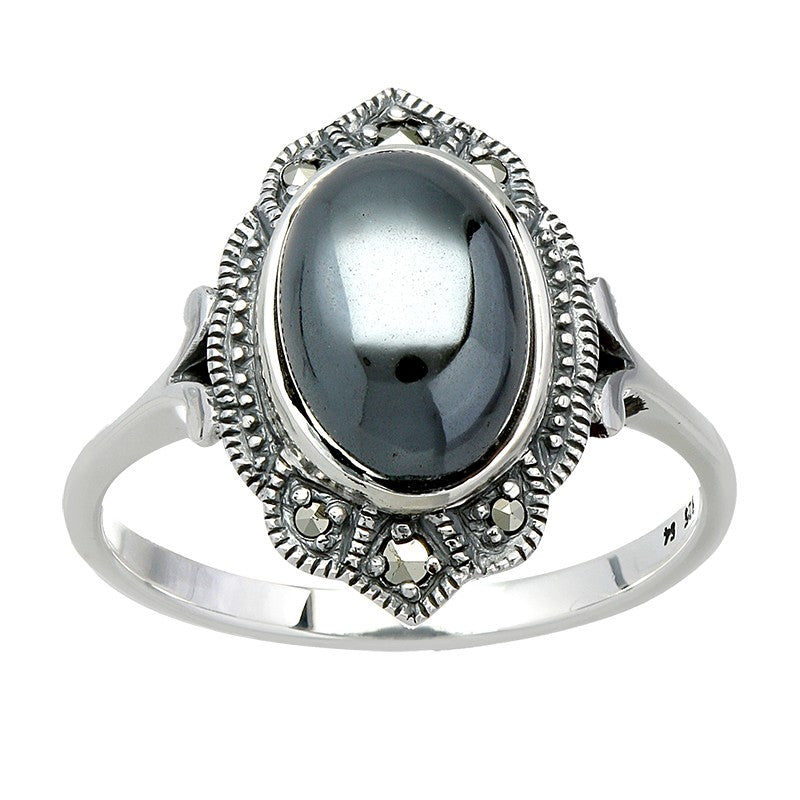 Bague Lea Hématite