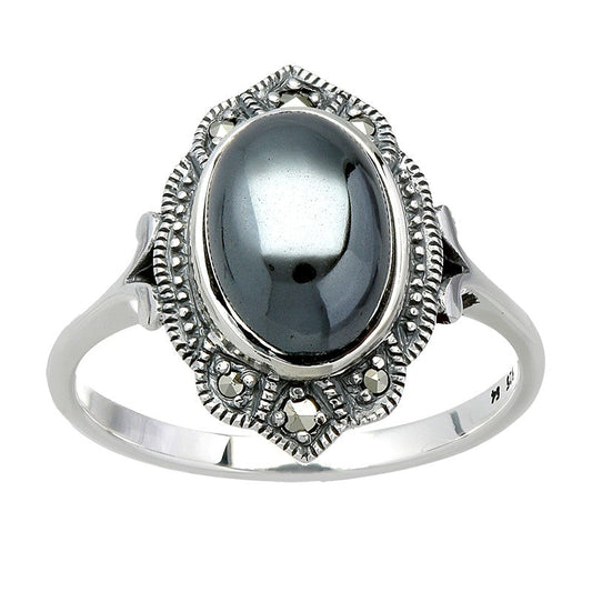 Bague Lea Hématite