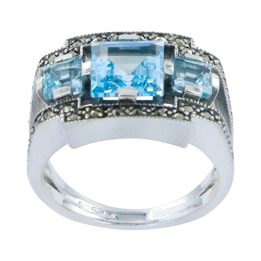Bague Lara Topaze Bleue