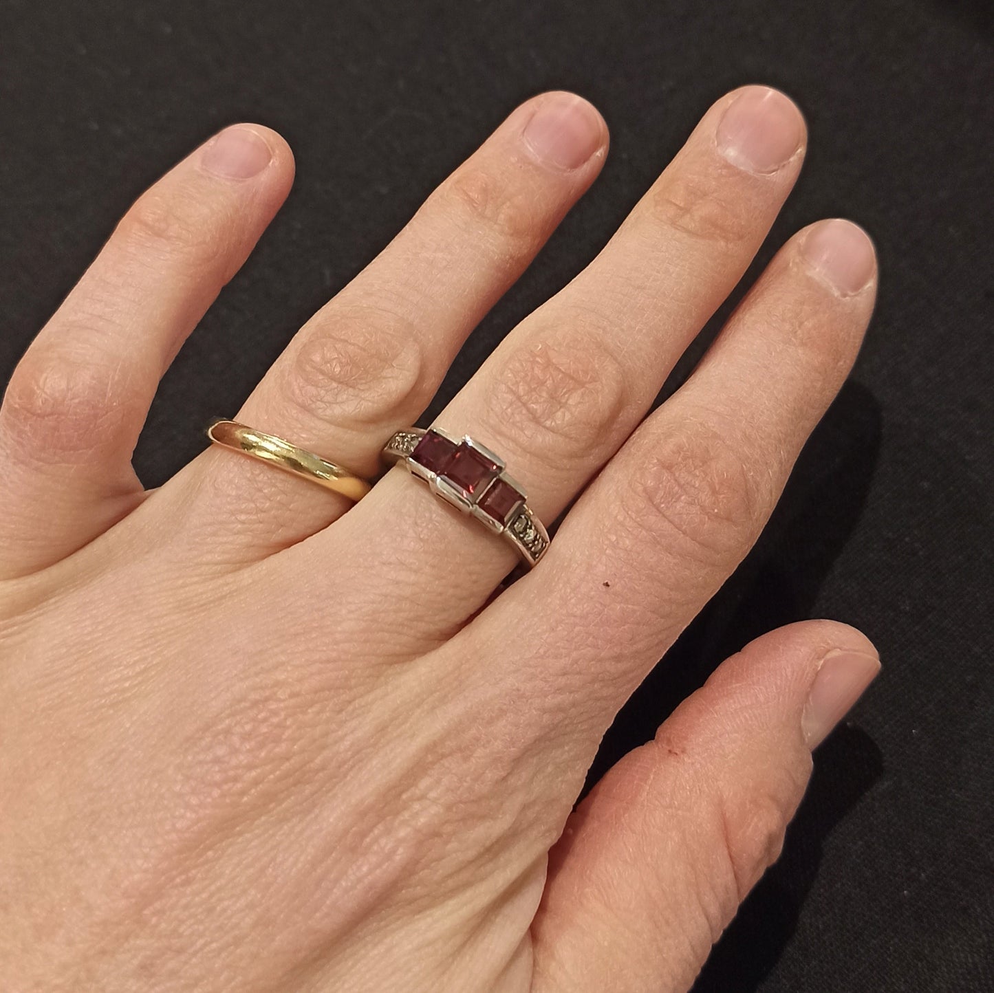 Bague Bleuette Grenat