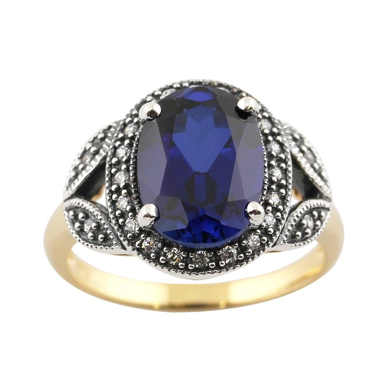 Bague Lital Saphir (imitation)