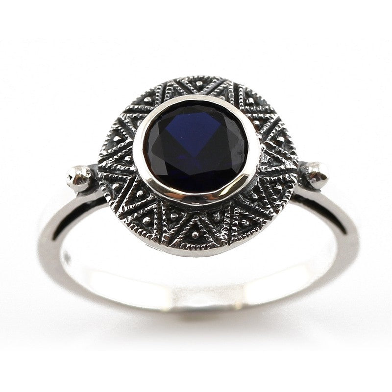 Bague Aline Saphir (imitation)