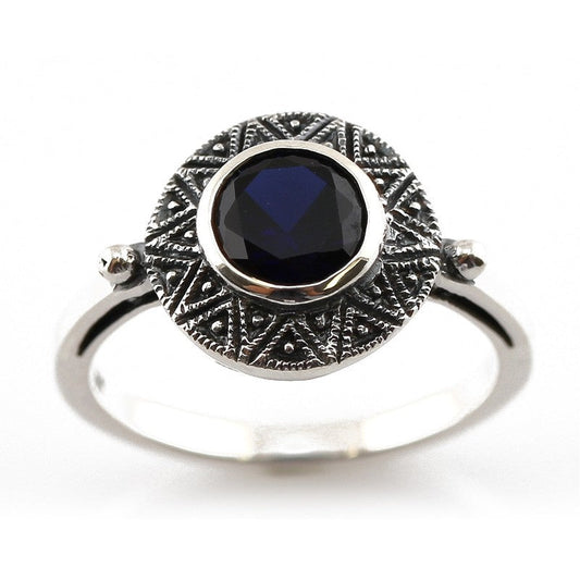 Bague Aline Saphir (imitation)