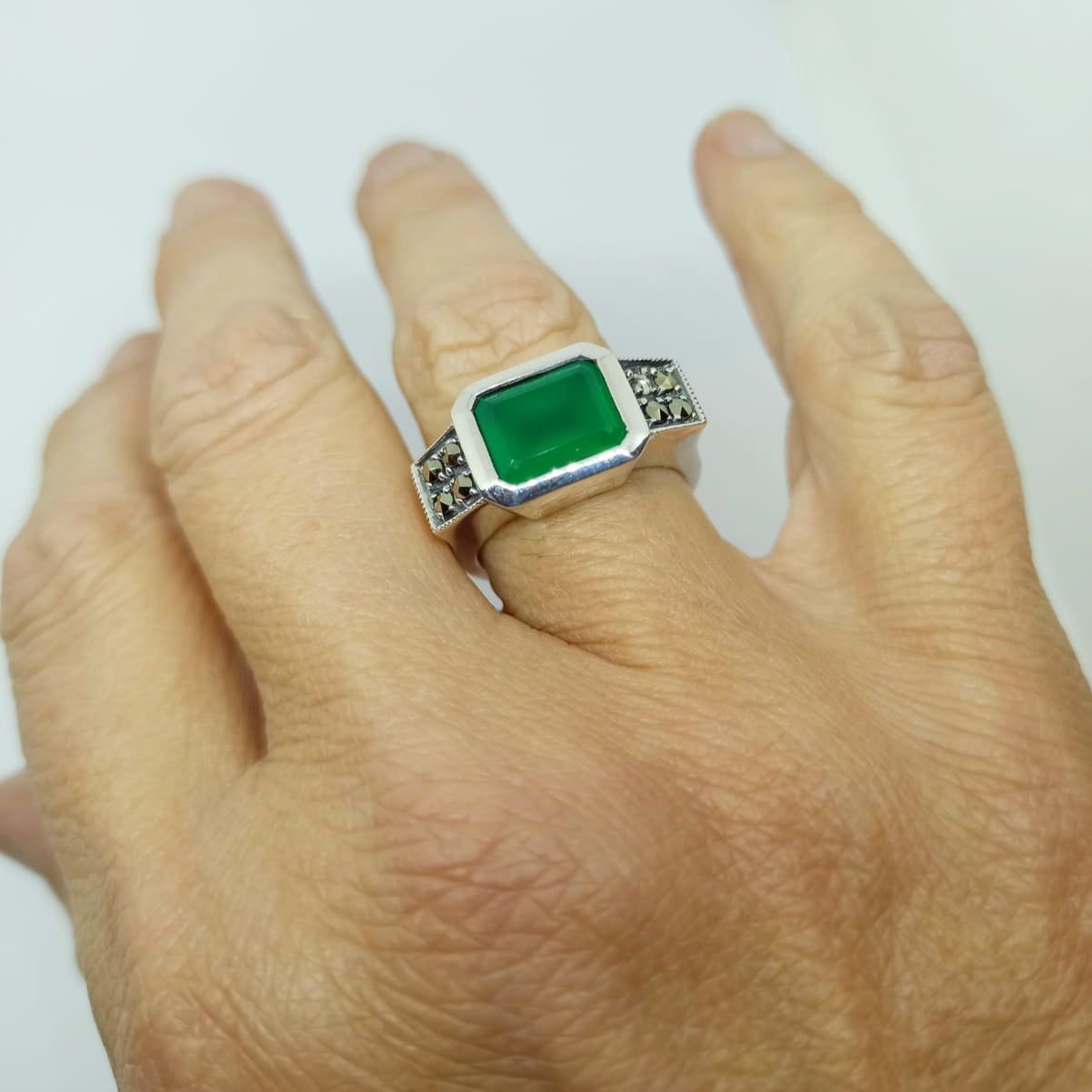 Bague Philippine Agate