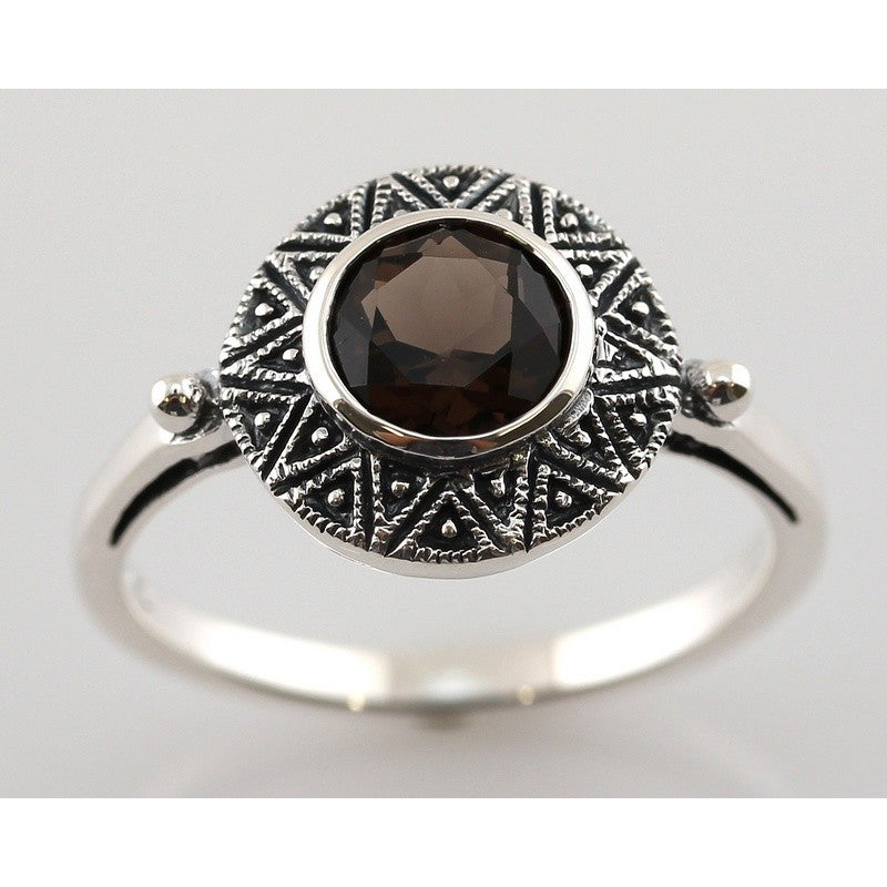 Bague Aline Quartz fumé
