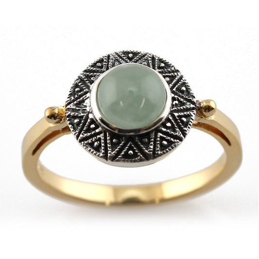 Bague Aline Vermeil Jade