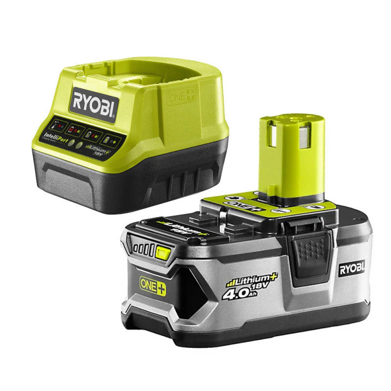 Débroussailleuse 18V RYOBI RBC18X20B4F - lame 3 dents Tri-Arc™ 20 cm - 1 bat Li-Ion 4,0 Ah + chargeur rapide