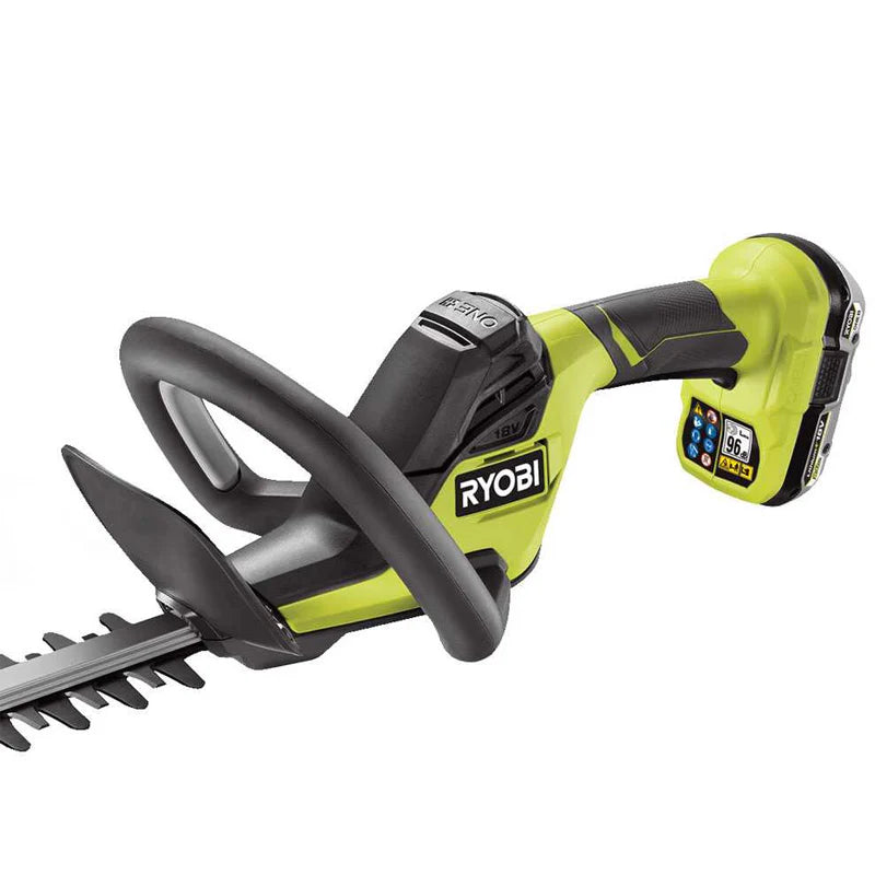 Taille-haies LINEA RYOBI RY18HT45A-120 18V lames 45cm HedgeSweep™ avec 1x2Ah et chargeur 1,5A