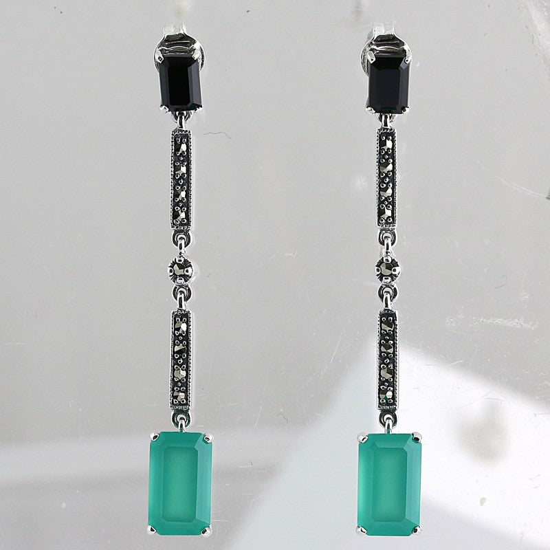 Boucles d'oreille Nathalie Agate