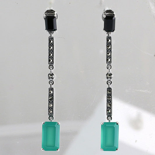 Boucles d'oreille Nathalie Agate