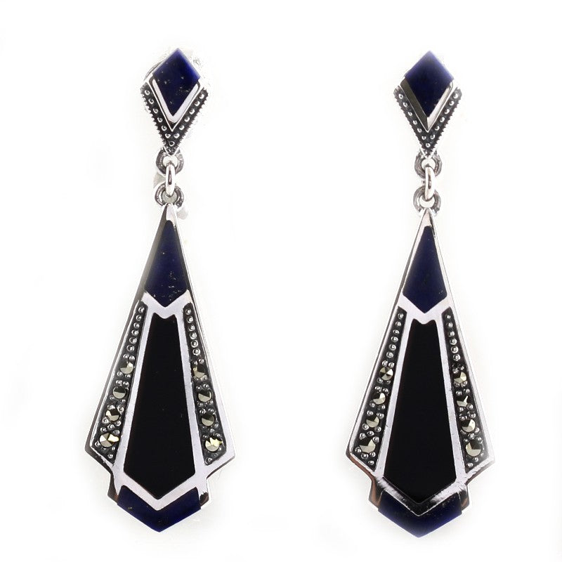 Boucles d'oreille Thelma Onyx
