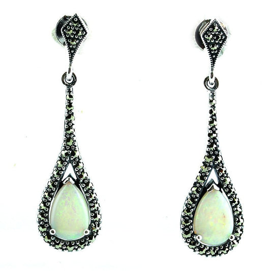 Boucles d'oreille Sarah Opale