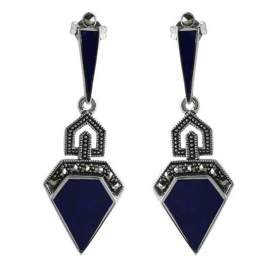 Boucles d'oreille Stéphanie Lapis