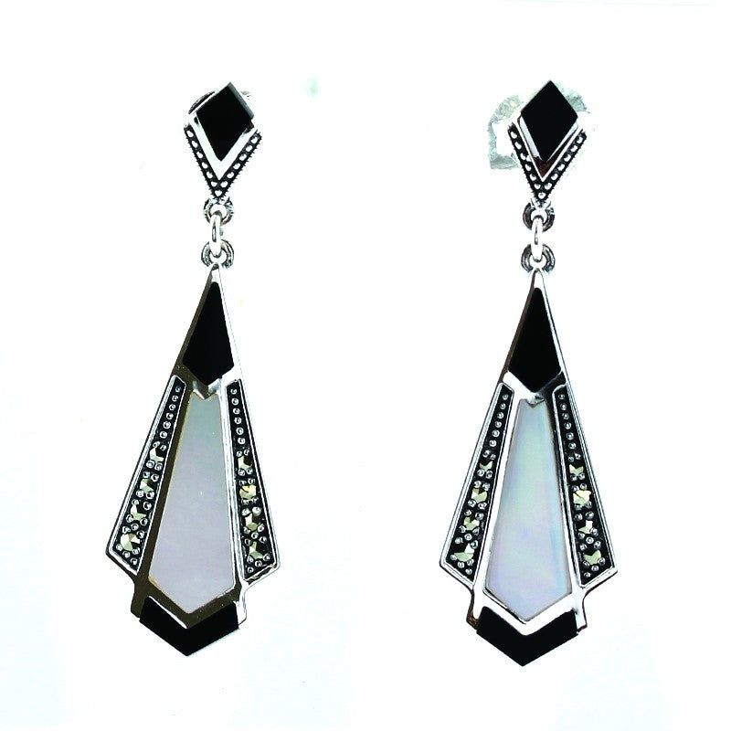 Boucles d'oreille Thelma Nacre
