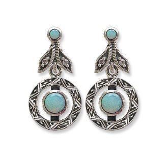 Boucles d'oreille Grace Opale