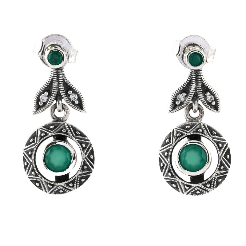 Boucles d'oreille Grace Agate