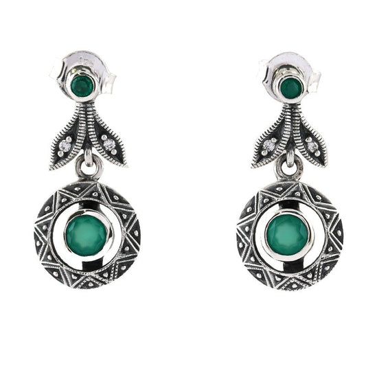 Boucles d'oreille Grace Agate