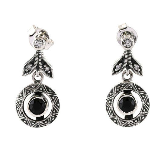 Boucles d'oreille Grace Onyx