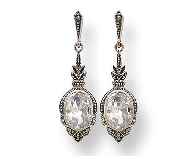 Boucles d'oreille Lea Zirconium