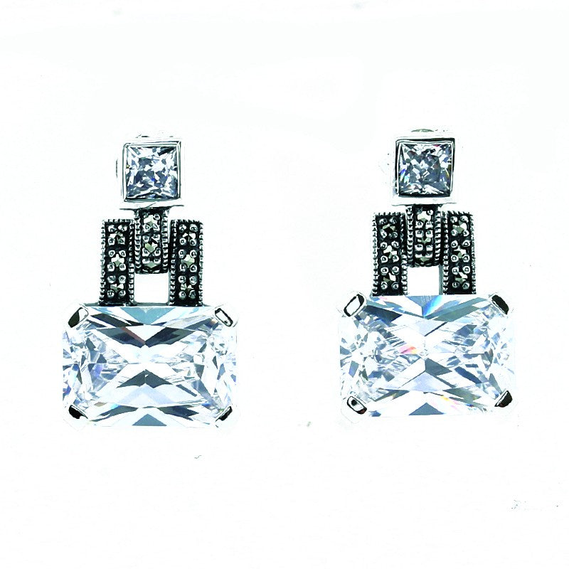 Boucles d'oreille Louison Zirconium