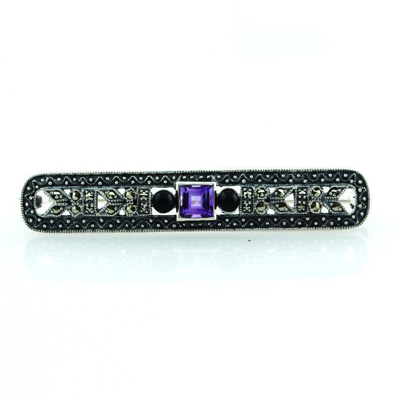 Broche Ally Améthyste