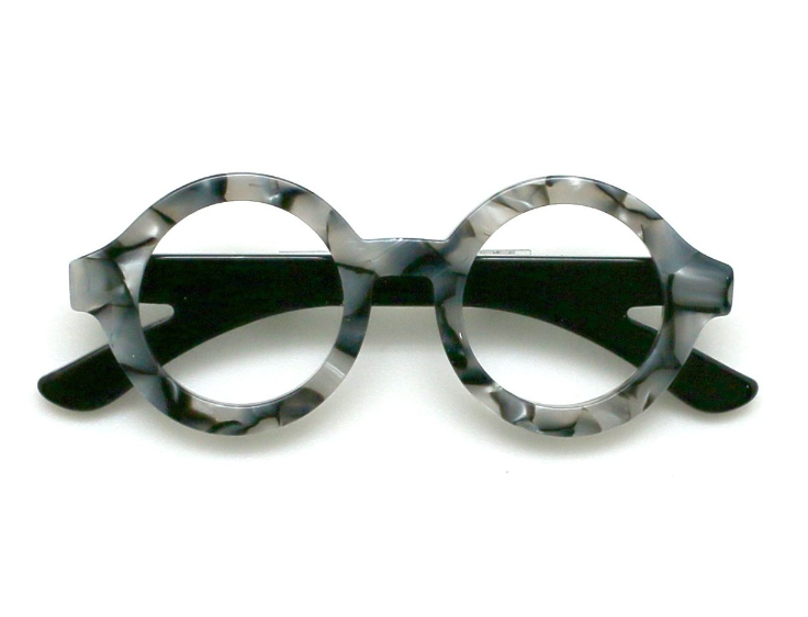 Broche Lunettes Noir
