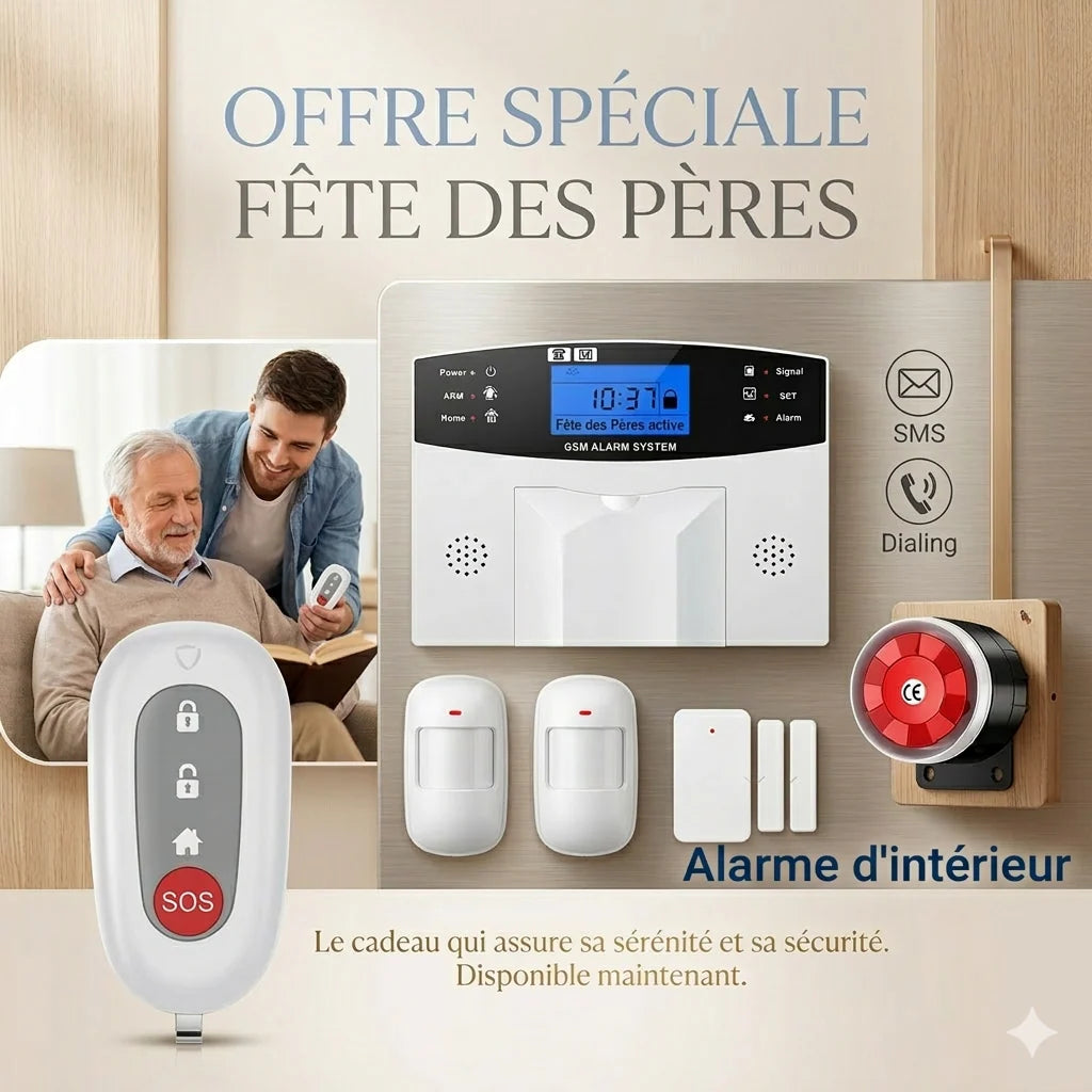 Alarme Intérieure Connectée — Sécurité Intelligente pour la Maison