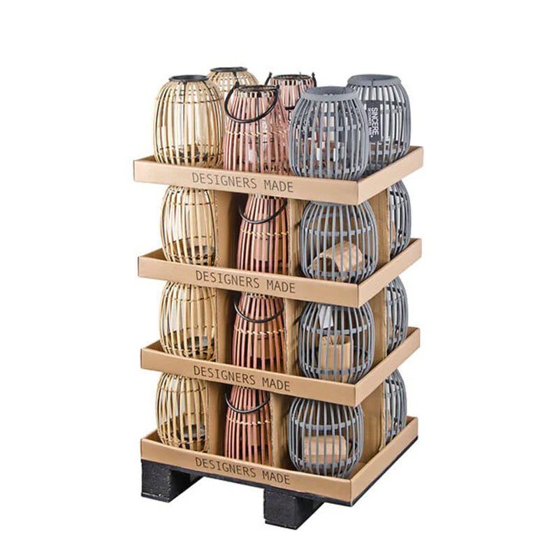 Lanterne - Bambou - H23cm