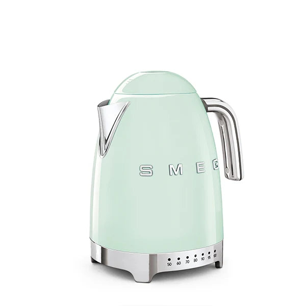 Bouilloire 1,7 L 2400 W KLF04PGEU vert d'eau Smeg
