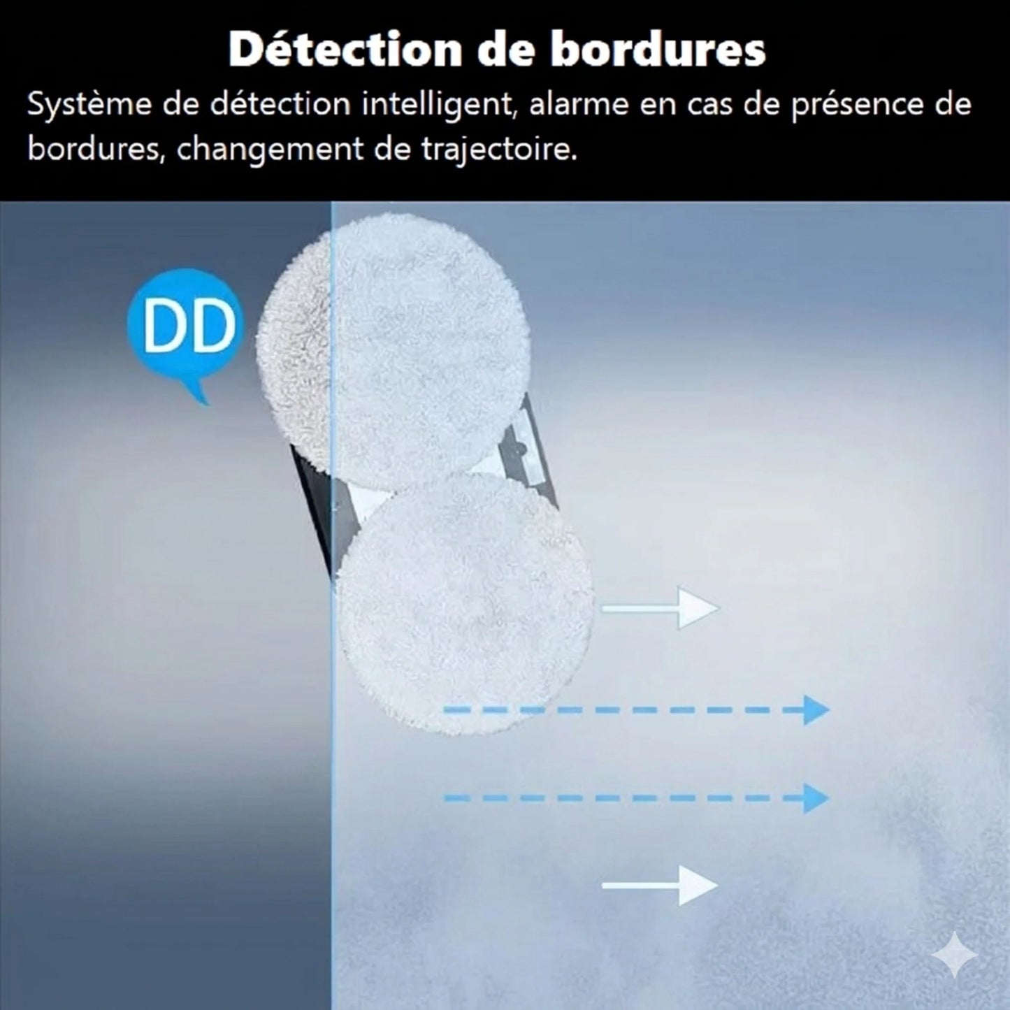 Robot Lave-Vitre RAL-05 - Aspiration 5600Pa & 3 Modes de Nettoyage