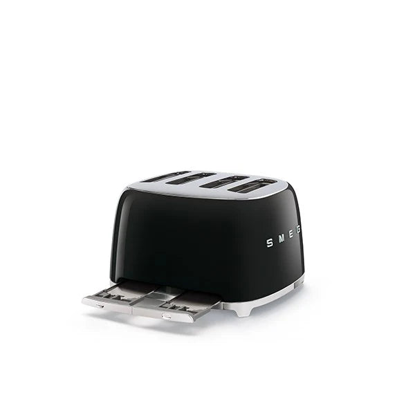 Toaster 4 fentes noir 2000 W TSF03BLEU Smeg