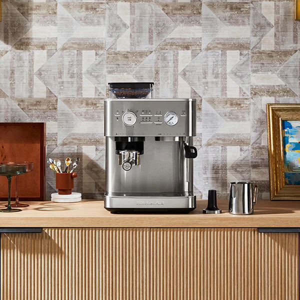 Machine à café semi-automatique avec broyeur 5KES6551SX Kitchenaid