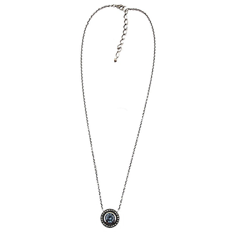 Collier Lydie Topaze Bleue