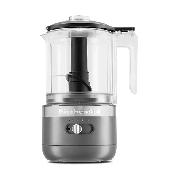 Hachoir électrique sans fil 2 vitesses 1,18 L gris mat 5KFCB519EDG Kitchenaid