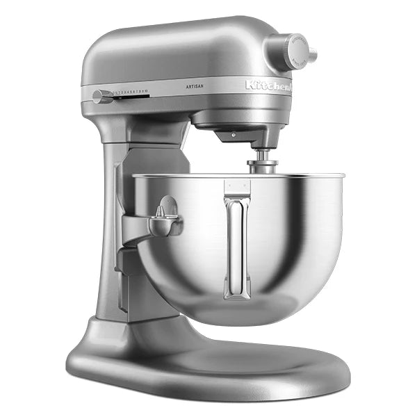 Robot pâtissier multifonction Artisan à bol relevable 5,6 L gris argent 5KSM60SPXECU  Kitchenaid