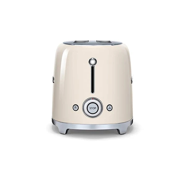 Grille-pain 4 tranches crème 1500 W TSF02CREU Smeg