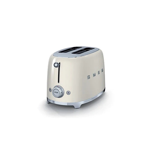 Toaster 2 fentes 950 W TSF01CREU crème Smeg