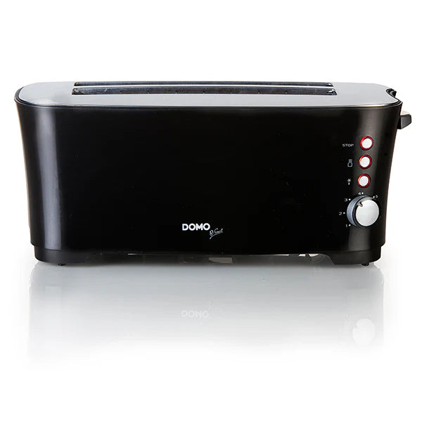 Set grille-pain cool touch 2 tranches et pince à toast en bois