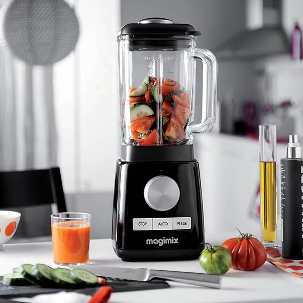 Blender laqué noir 1,8 L 1300 W 11628 Magimix