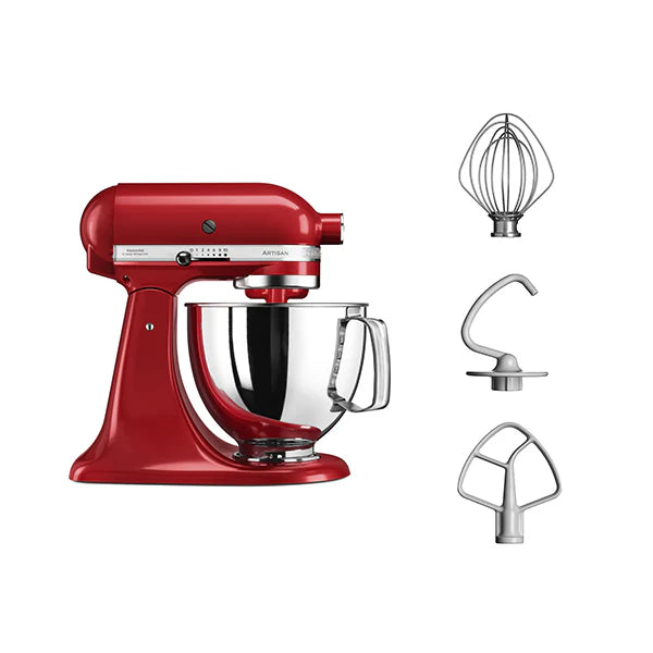 Robot pâtissier multifonction Artisan Rouge Empire 300 W 5KSM125EER Kitchenaid